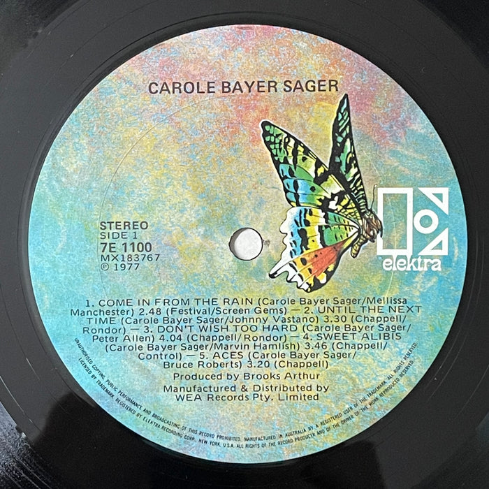 Carole Bayer Sager - Carole Bayer Sager (Vinyl LP)