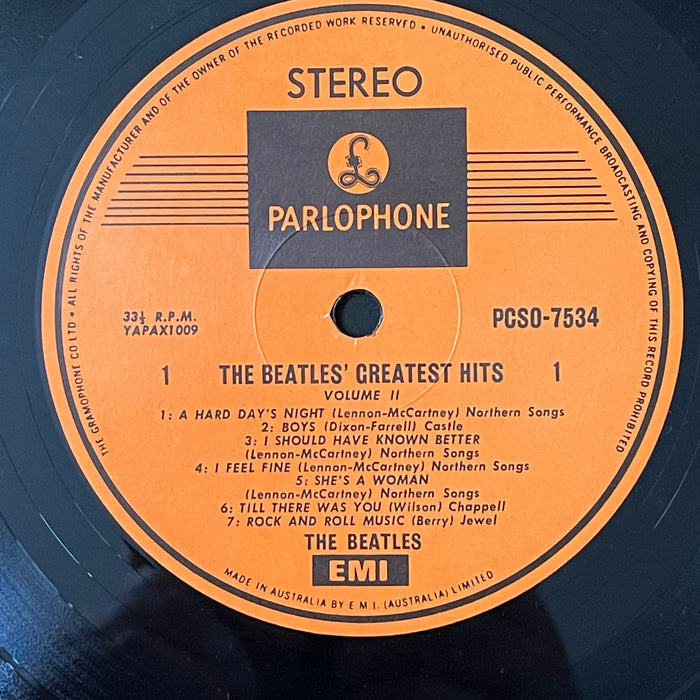 The Beatles - Greatest Hits Volume 2 (Vinyl LP)