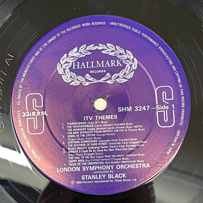 The London Symphony Orchestra Conducted By Stanley Black - ITV Themes (Vinyl LP)