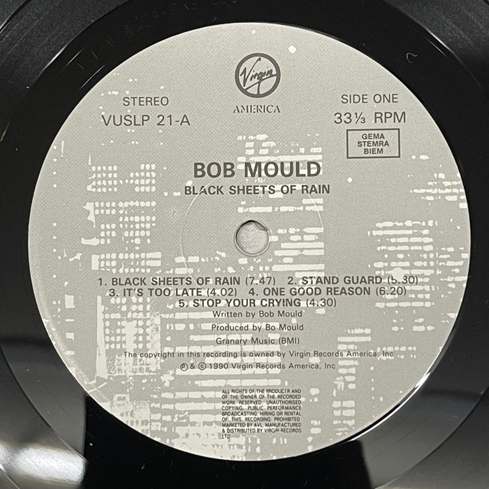 Bob Mould - Black Sheets Of Rain (Vinyl LP)