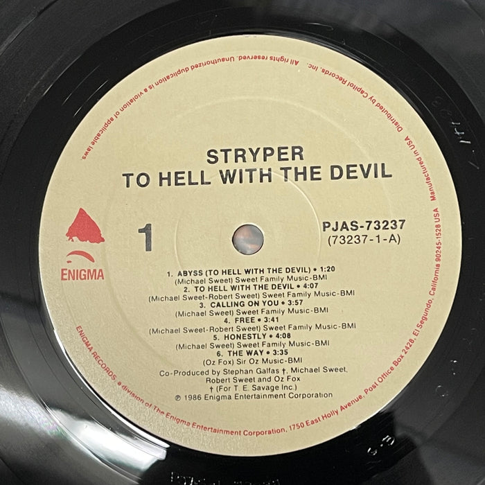 Stryper - To Hell With The Devil (Vinyl LP)[Gatefold]