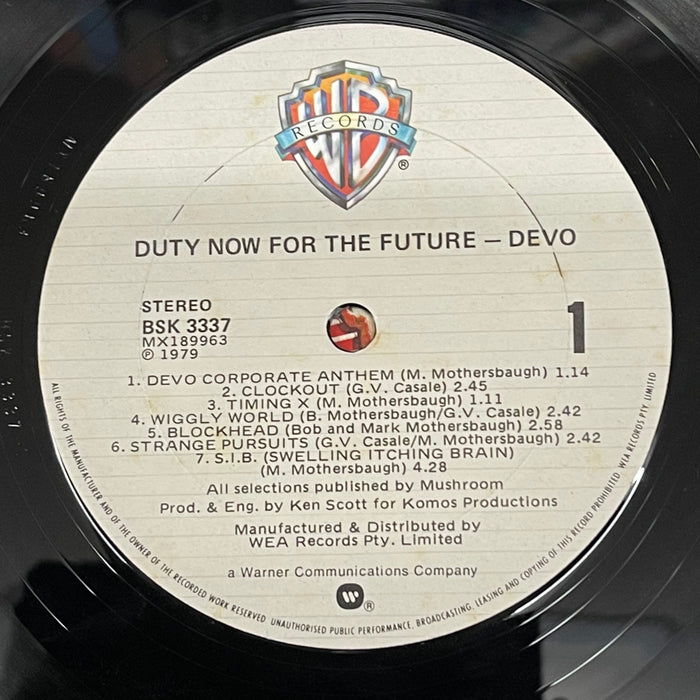 Devo - Duty Now For The Future (Vinyl LP)