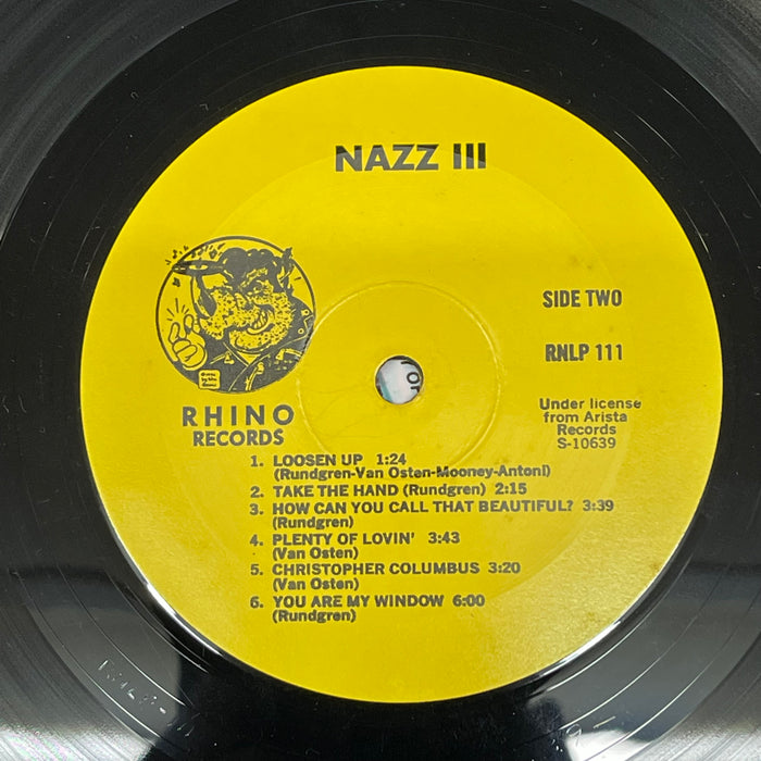 Nazz - Nazz III (Vinyl LP)