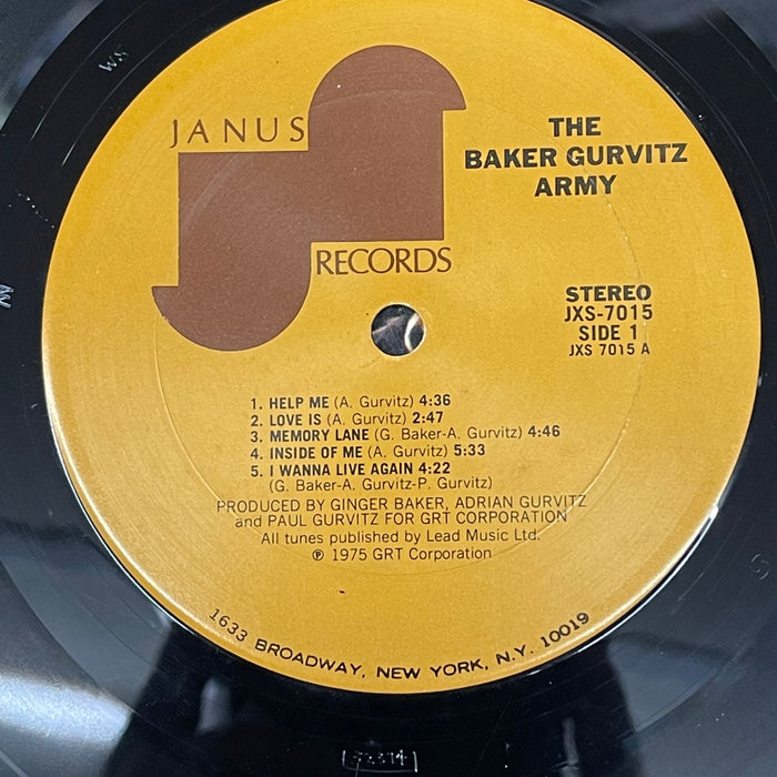 Baker Gurvitz Army - The Baker Gurvitz Army (Vinyl LP)