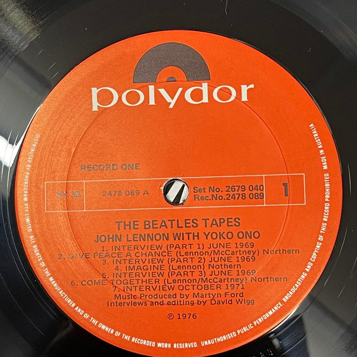 The Beatles / David Wigg - The Beatles Tapes From The David Wigg Interviews (Vinyl 2LP)[Gatefold]