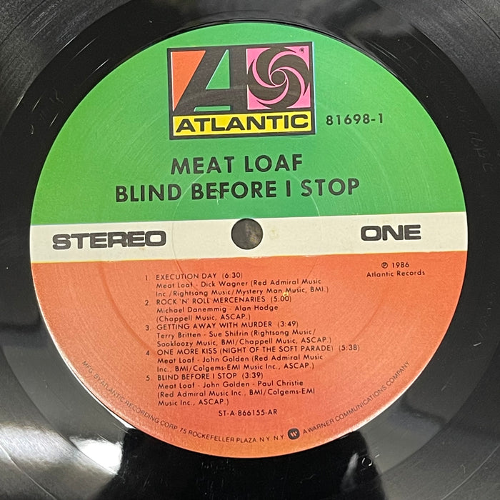 Meat Loaf - Blind Before I Stop (Vinyl LP)