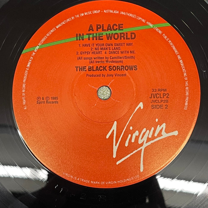 The Black Sorrows - A Place In The World (Vinyl LP)