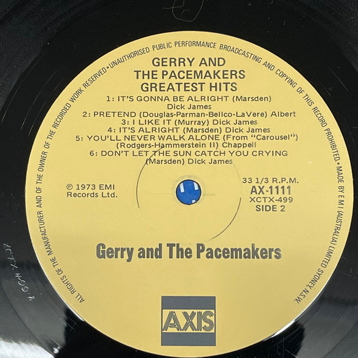 Gerry & The Pacemakers - Greatest Hits (Vinyl LP)