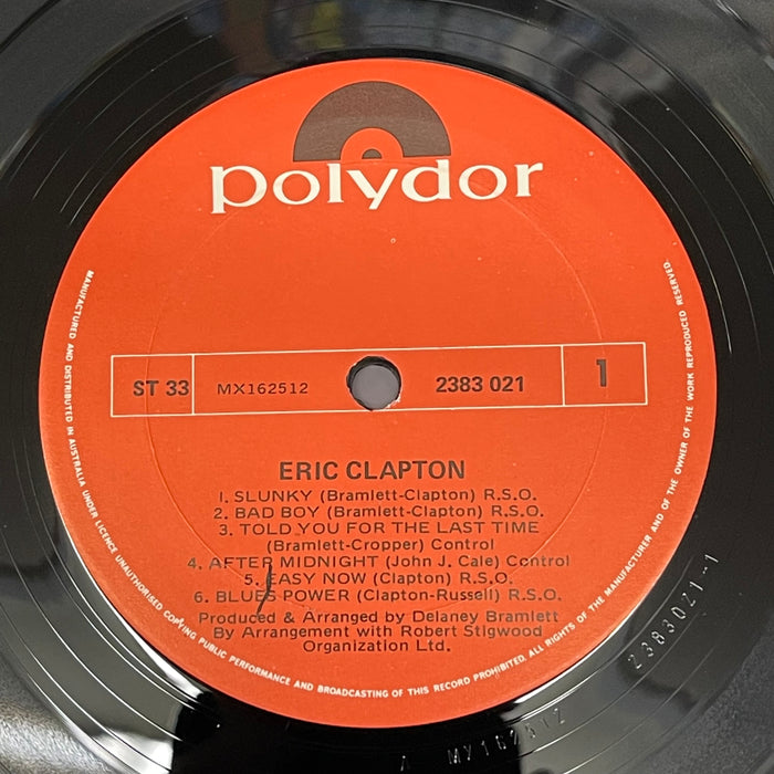Eric Clapton - Eric Clapton (Vinyl LP)