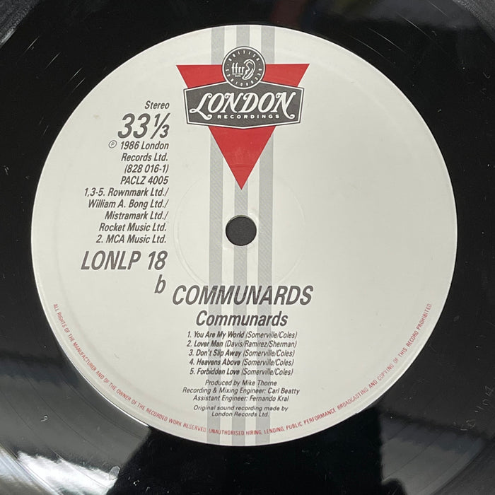 The Communards - Communards (Vinyl LP)[Gatefold]
