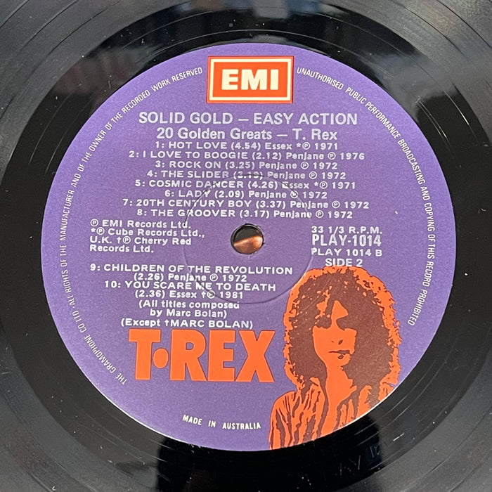 T. Rex - Solid Gold - Easy Action, 20 Golden Greats (Vinyl LP)