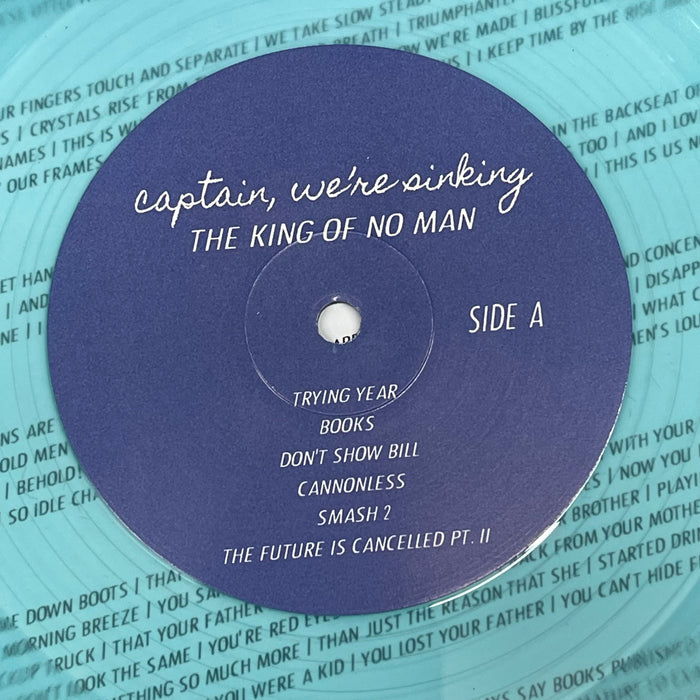 Captain, We're Sinking - The King Of No Man (Vinyl LP)[Gatefold]