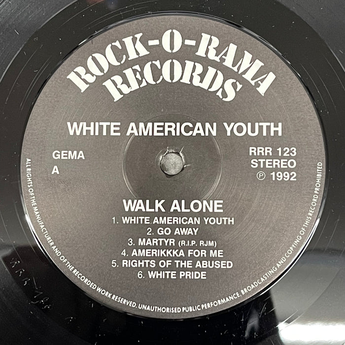 White American Youth - Walk Alone (Vinyl LP)