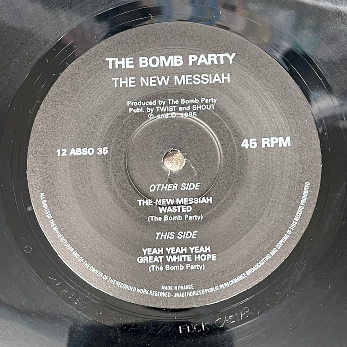 The Bomb Party - New Messiah (12" Single)
