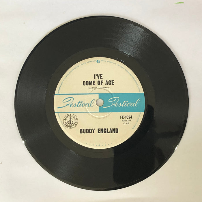 Buddy England - I've Come Of Age / I'm Gonna Find Myself A Girl