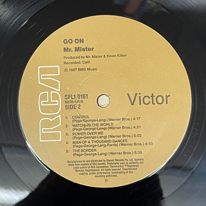 Mr. Mister - Go On ... (Vinyl LP)[Gatefold]