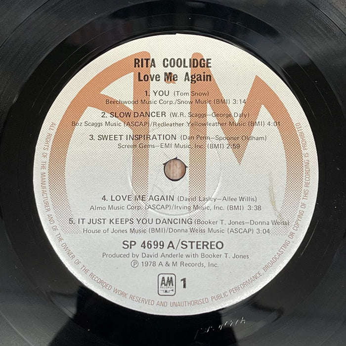 Rita Coolidge - Love Me Again (Vinyl LP)[Gatefold]