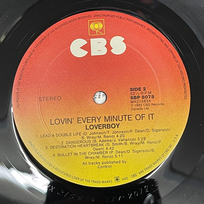 Loverboy - Lovin' Every Minute Of It (Vinyl LP)
