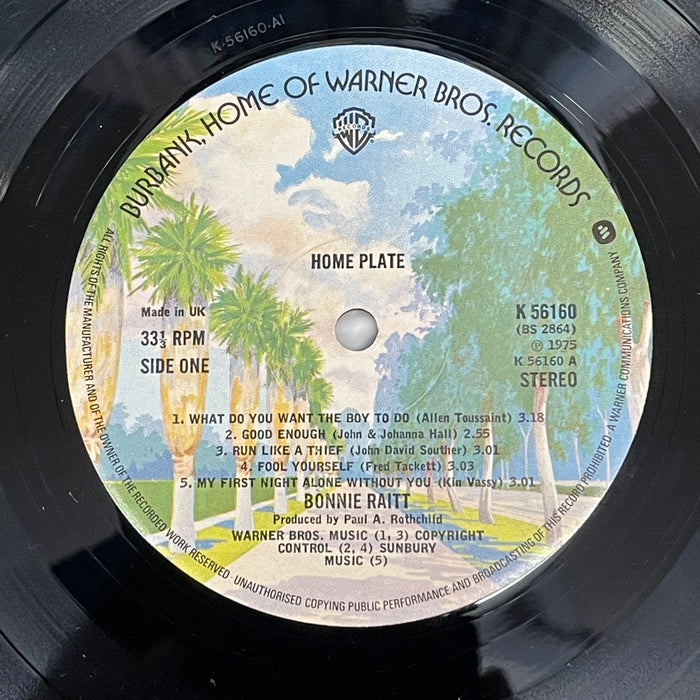 Bonnie Raitt - Home Plate (Vinyl LP)
