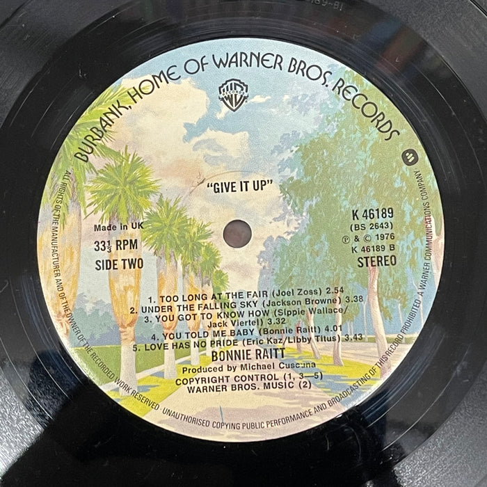 Bonnie Raitt - Give It Up (Vinyl LP)