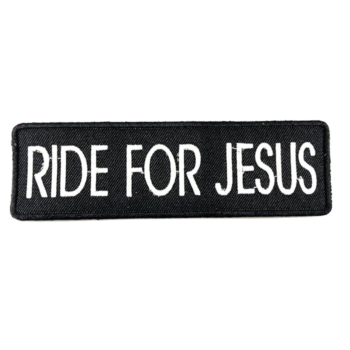 Ride For Jesus (Iron-On Patch)