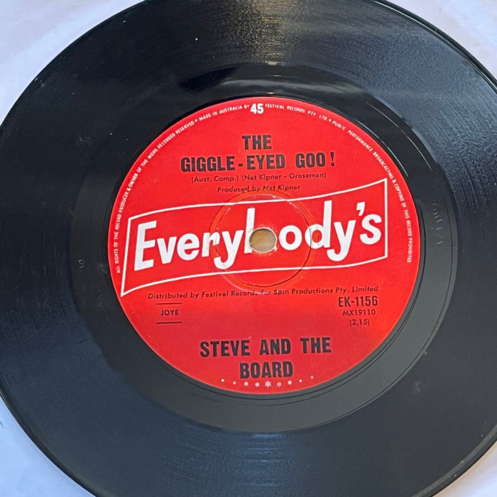 Steve And The Board - Rosalyn / The Giggle-Eyed Goo! (7" Vinyl)