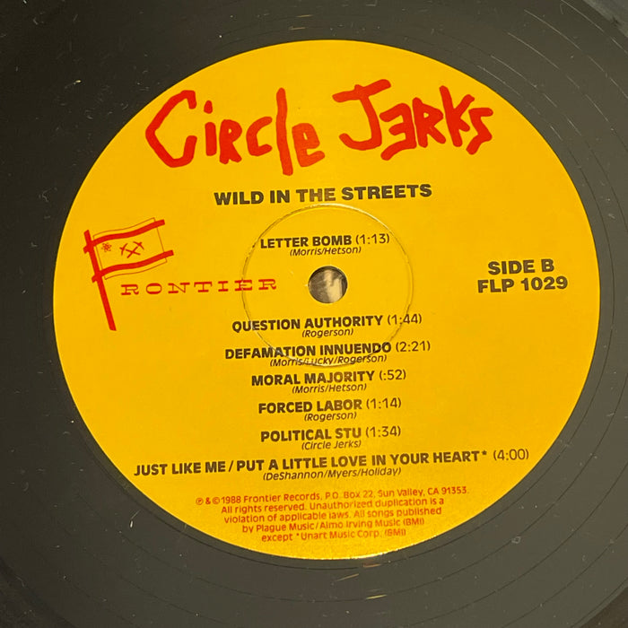 Circle Jerks - Wild In The Streets (Vinyl LP)