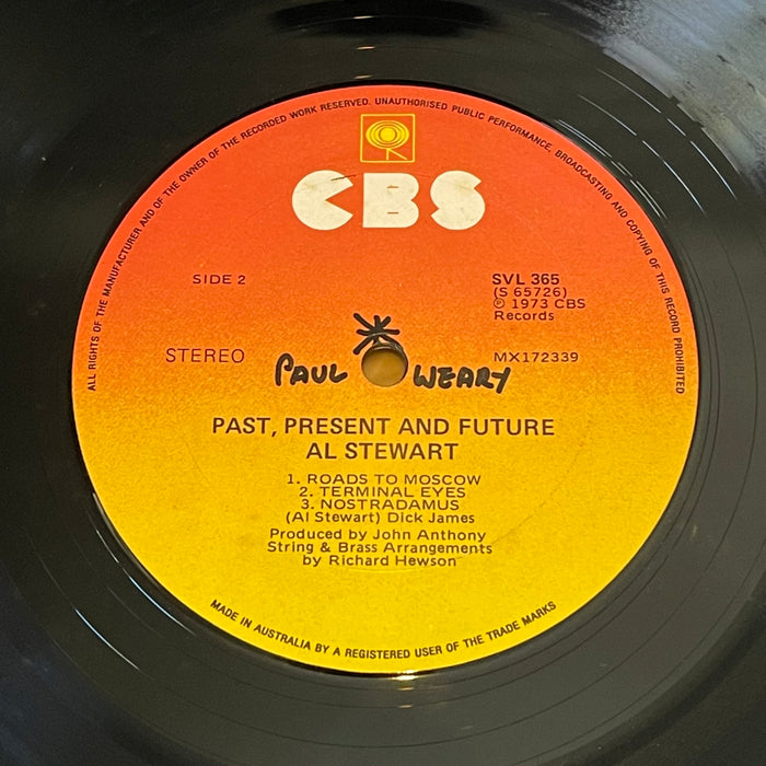 Al Stewart - Past, Present & Future (Vinyl LP)[Gatefold]
