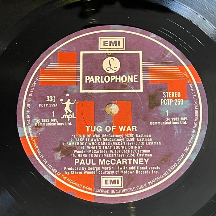 Paul McCartney - Tug Of War (Vinyl LP)