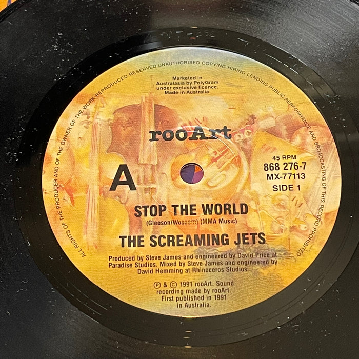 The Screaming Jets - Stop The World (7" Vinyl)