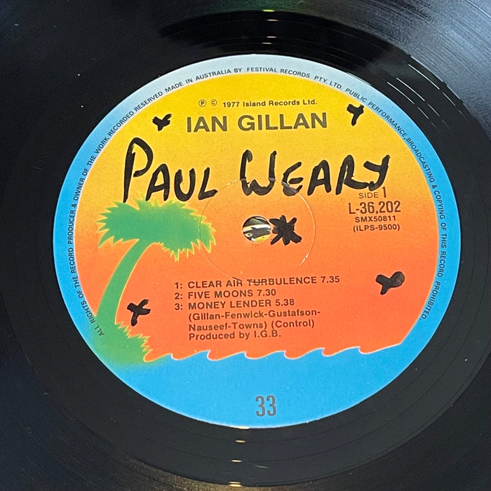 Ian Gillan Band - Clear Air Turbulence (Vinyl LP)[Gatefold]
