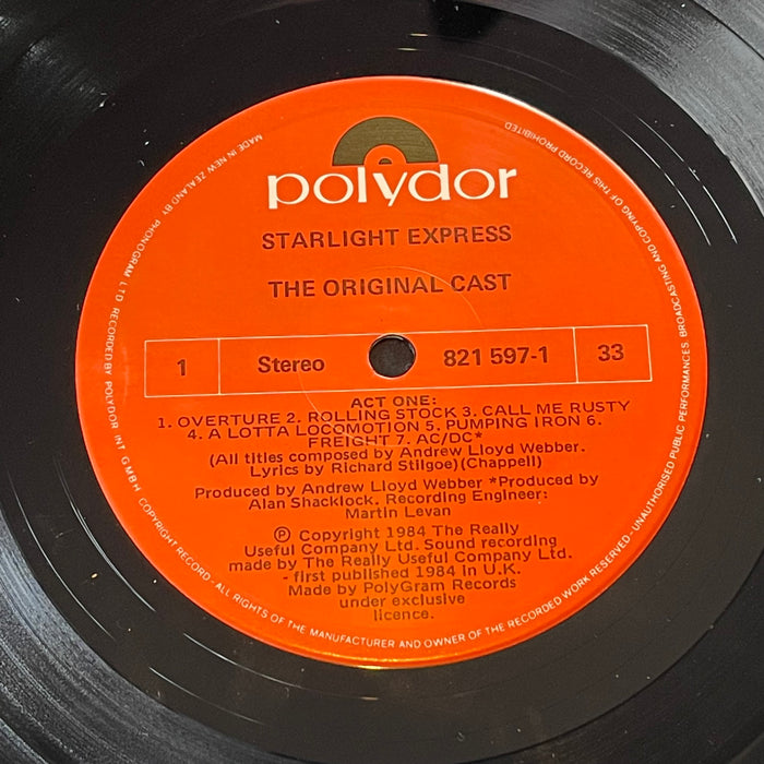 Andrew Lloyd Webber - Starlight Express - The Original Cast (Vinyl 2LP)[Gatefold]