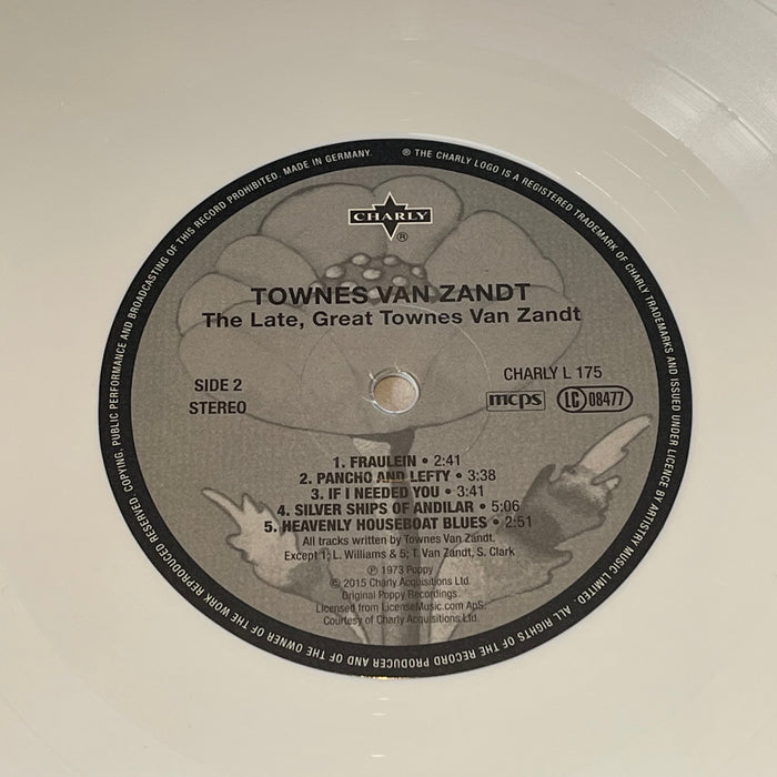 Townes Van Zandt - The Late Great Townes Van Zandt (Vinyl LP)[Gatefold]