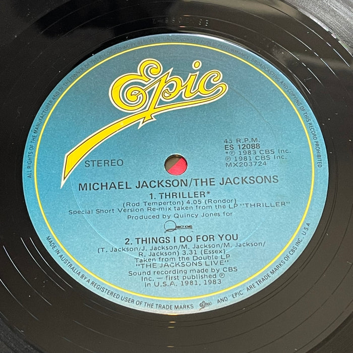 Michael Jackson / The Jacksons - Thriller (Special Version) (12" Single)