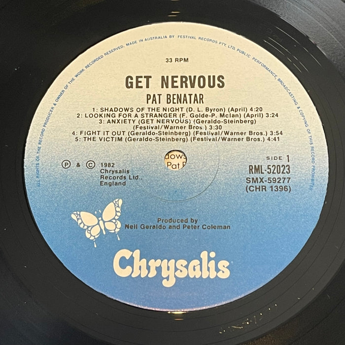 Pat Benatar - Get Nervous (Vinyl LP)