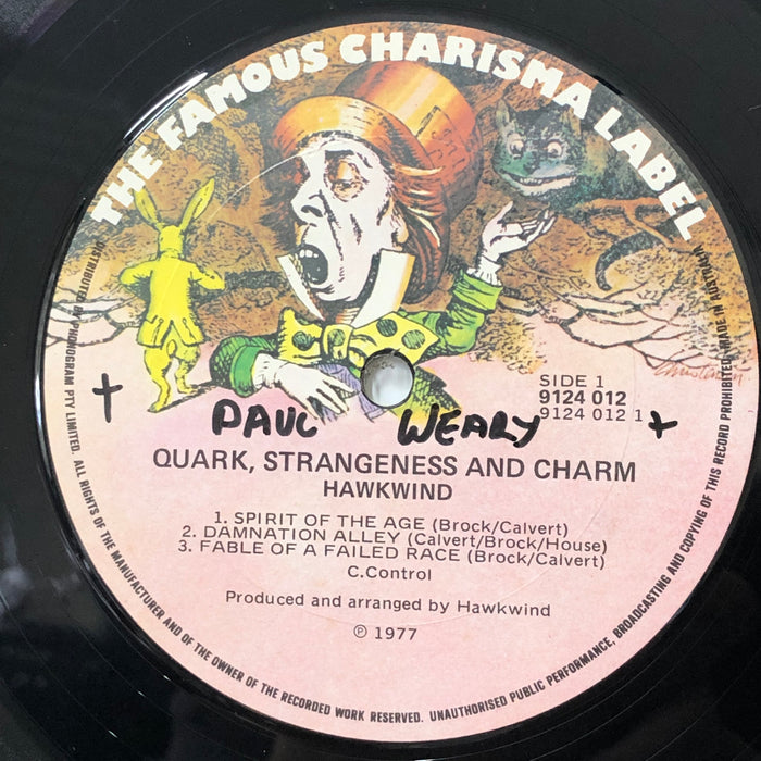 Hawkwind - Quark, Strangeness And Charm (Vinyl LP)