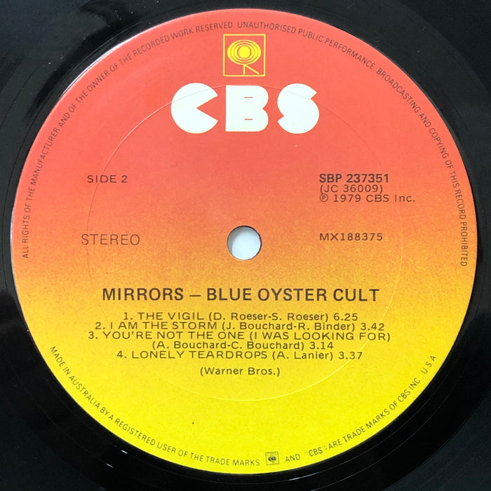 Blue Öyster Cult - Mirrors (Vinyl LP)