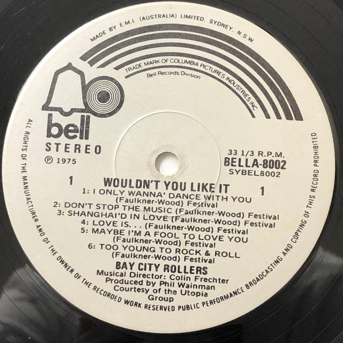 Bay City Rollers - Wouldn't You Like It? (Vinyl LP)[Gatefold]