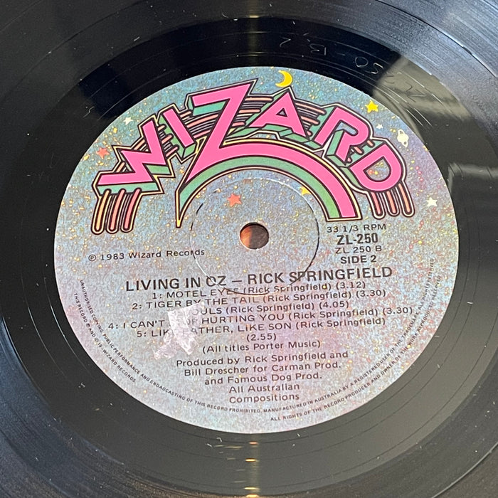 Rick Springfield - Living In Oz (Vinyl LP)