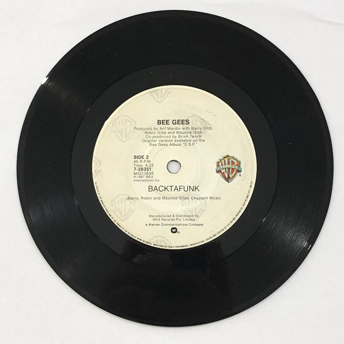 Bee Gees - You Win Again / Backtafunk (7" Vinyl)