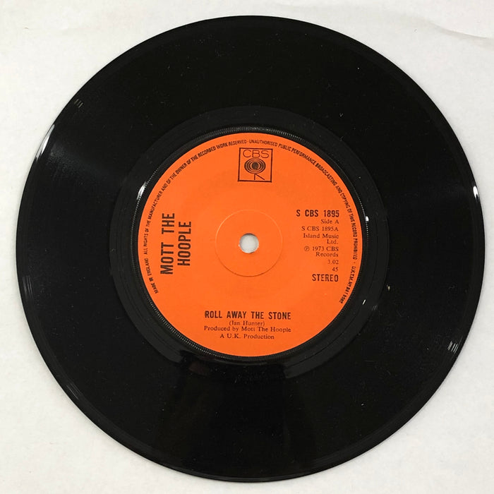 Mott The Hoople - Roll Away The Stone / Where Do You All Come From (7" Vinyl)
