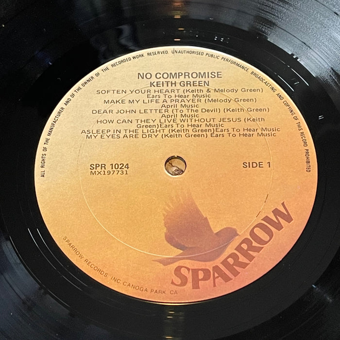 Keith Green - No Compromise (Vinyl LP)[Gatefold]