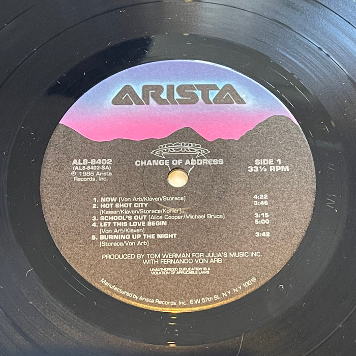 Krokus - Change Of Address (Vinyl LP)