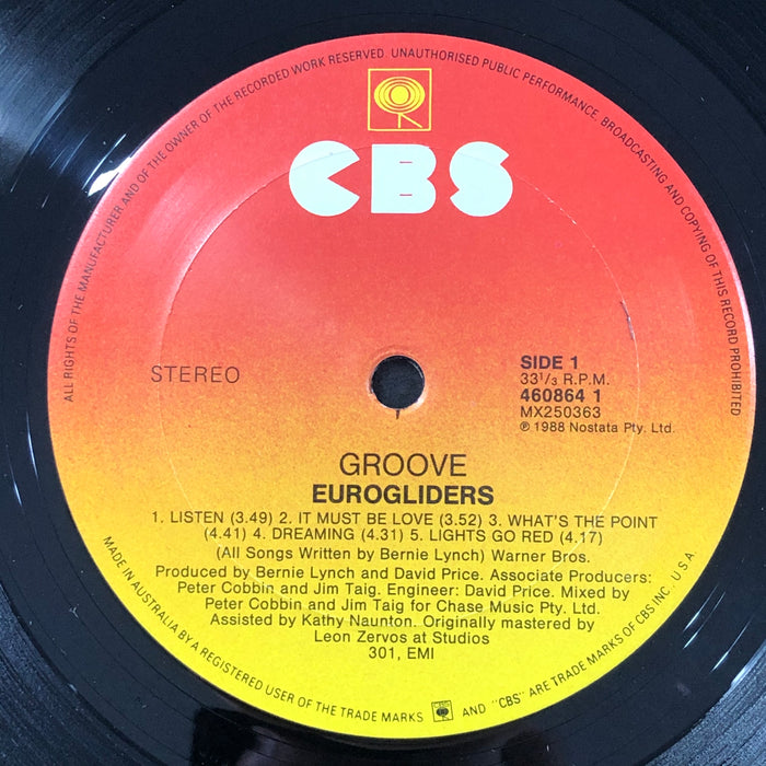 Eurogliders - Groove (Vinyl LP)
