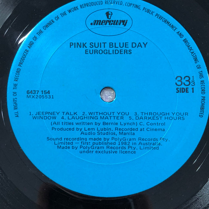 Eurogliders - Pink Suit Blue Day (Vinyl LP)