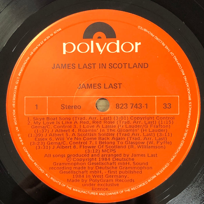 James Last - James Last In Scotland (Vinyl LP)