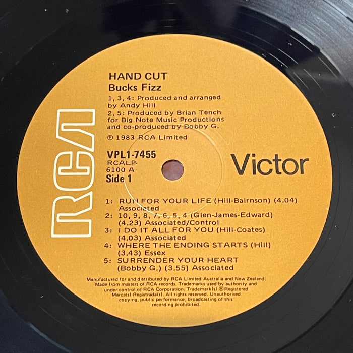 Bucks Fizz - Hand Cut (Vinyl LP)