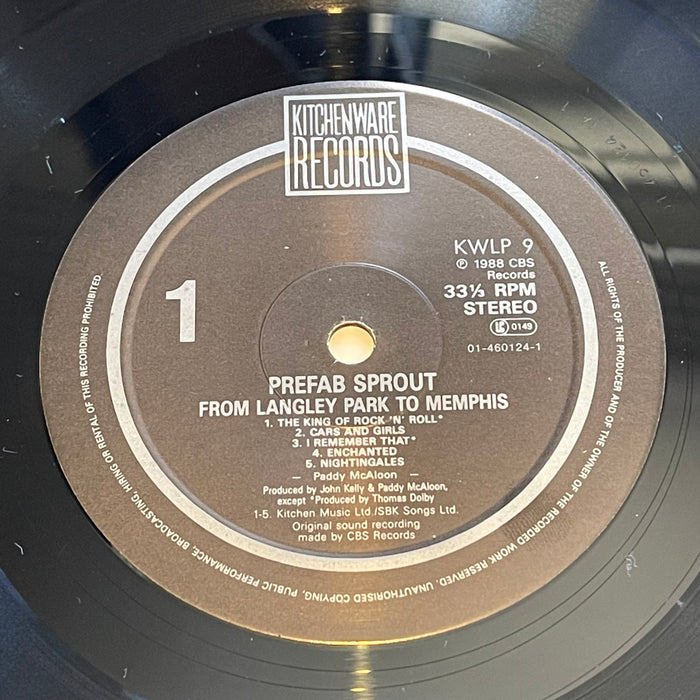 Prefab Sprout - From Langley Park To Memphis (Vinyl LP)