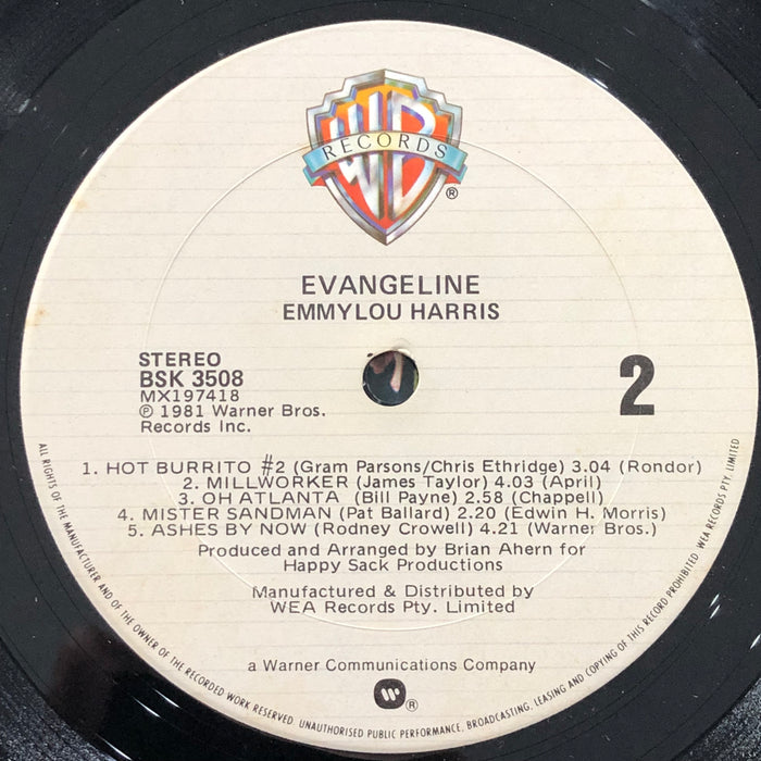 Emmylou Harris - Evangeline (Vinyl LP)
