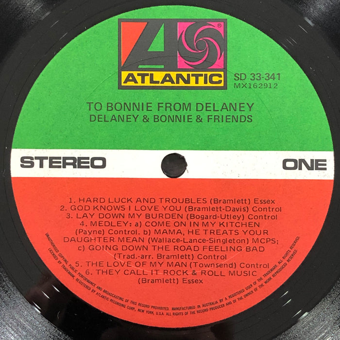 Delaney & Bonnie & Friends - To Bonnie From Delaney (Vinyl LP)